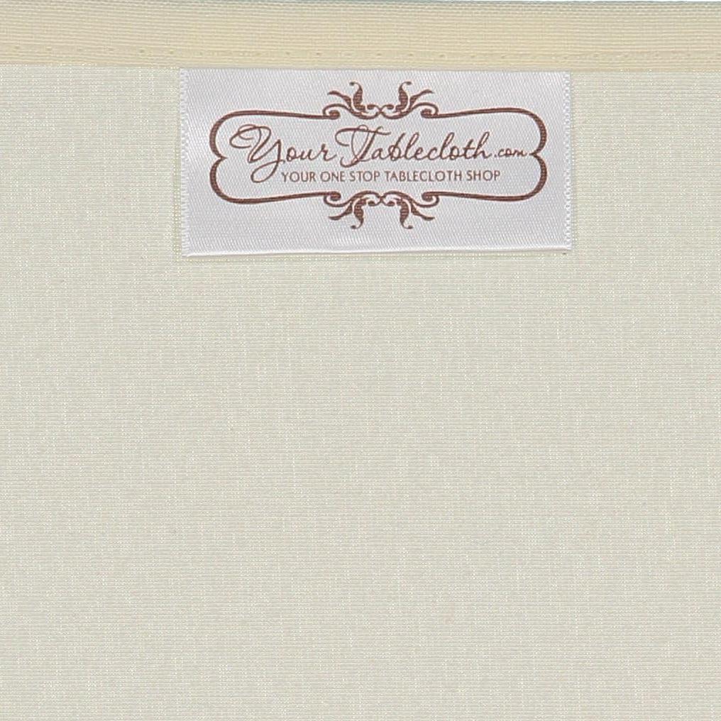 100% Spun Polyester Tablecloth Rectangular Cloth Table Covers - Durable, Versatile & Stylish Fabric Tablecloth Stain & Wrinkle Resistant Machine Washable 60X86 Rectangle White