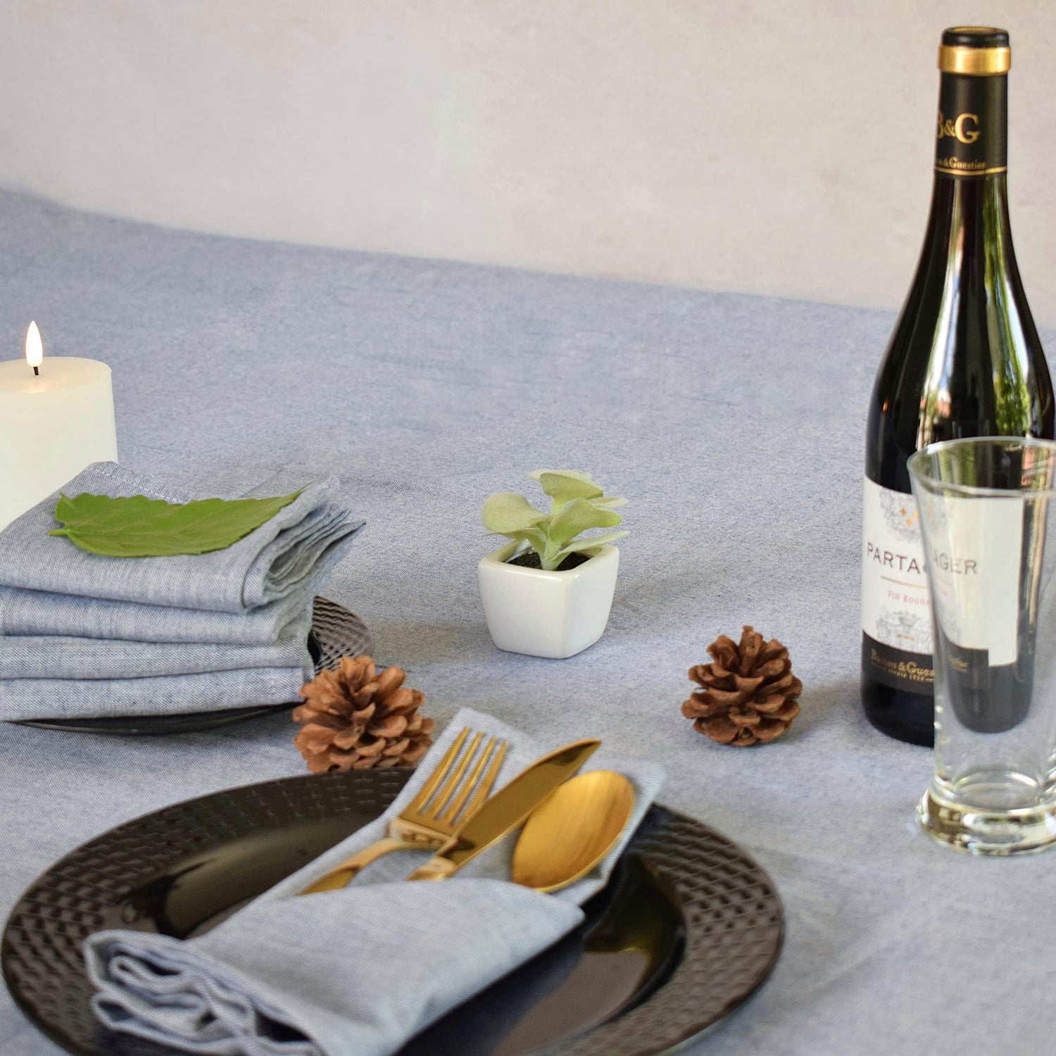 Durable Vinyl & Flannel-Backed Tablecloths for Every Table