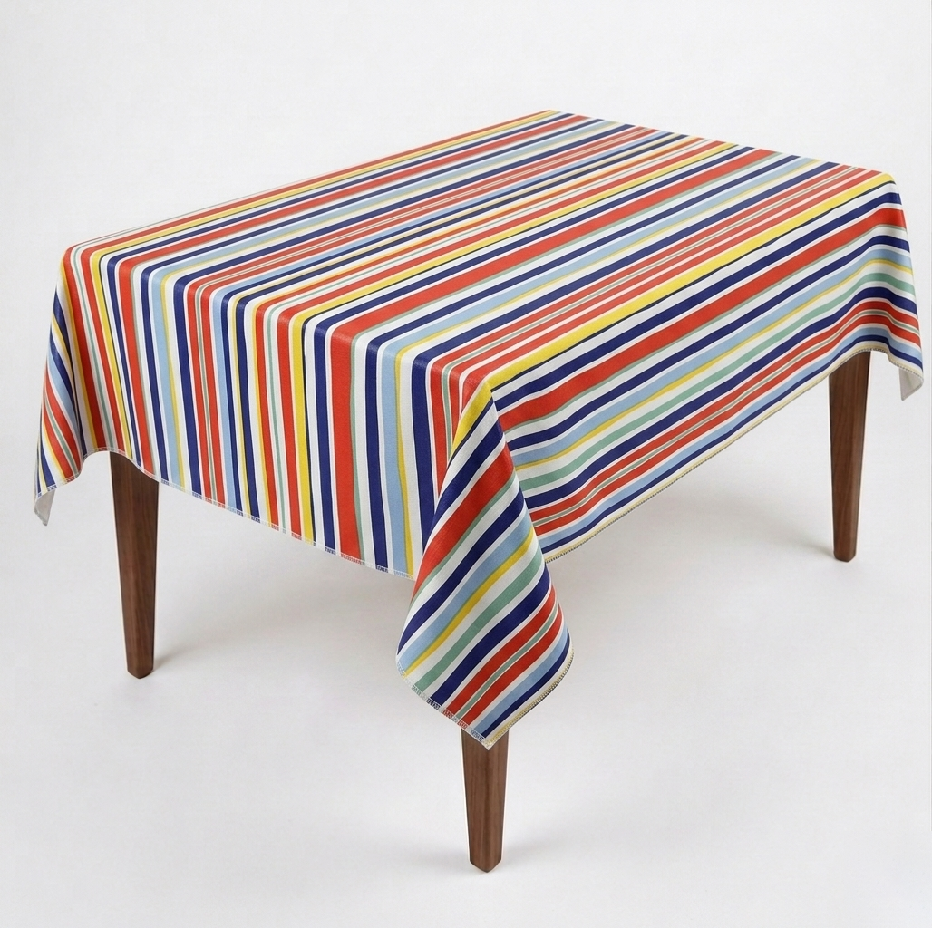 Oil Cloth Tablecloth – Waterproof Oil Cloth Fabric TableCloth (Square/Rectangle)