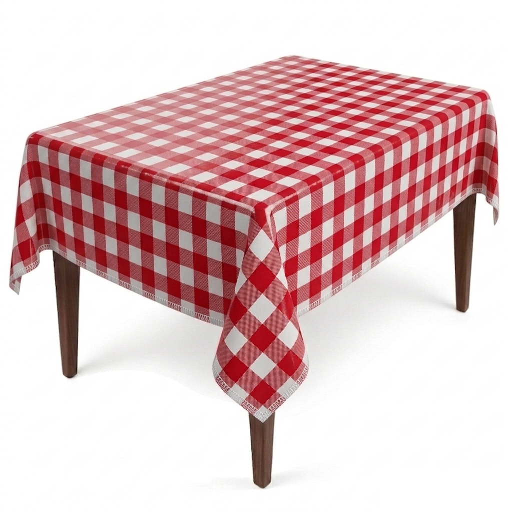Oil Cloth Tablecloth – Waterproof Oil Cloth Fabric TableCloth (Square/Rectangle)