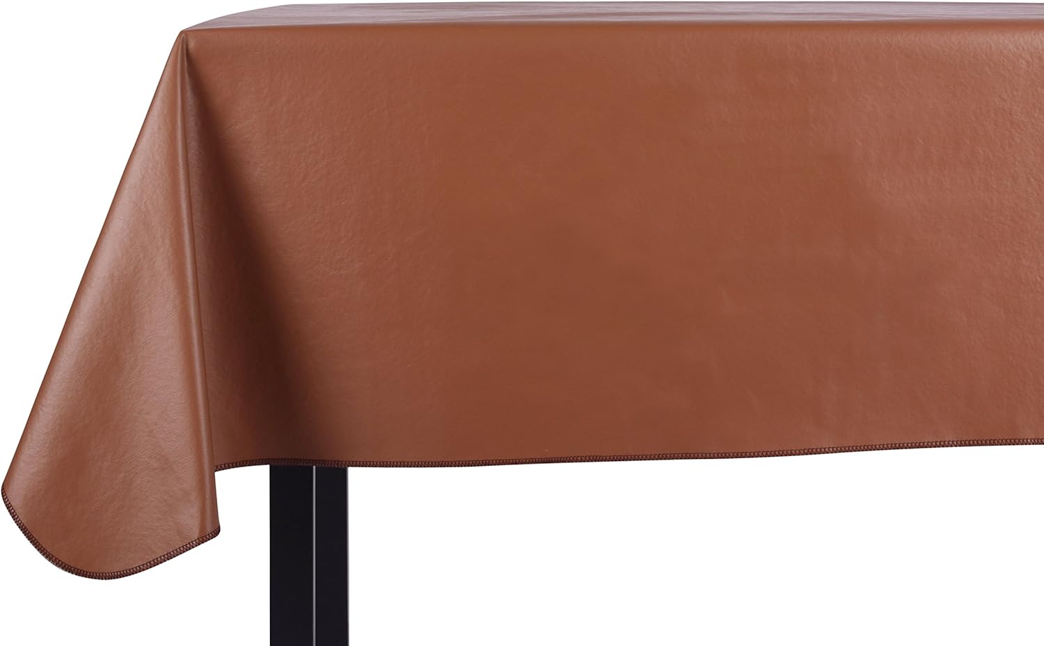 Heavy Duty Vinyl Rectangle or Square Tablecloth 6 Gauge Flannel Backed Wipeable Tablecloth with Vivid Colors & Many Sizes