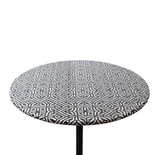 Oil Cloth Tablecloth – Waterproof Oil Cloth Fabric TableCloth (Fitted Round)