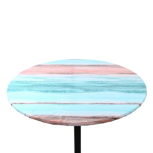 Oil Cloth Tablecloth – Waterproof Oil Cloth Fabric TableCloth (Fitted Round)
