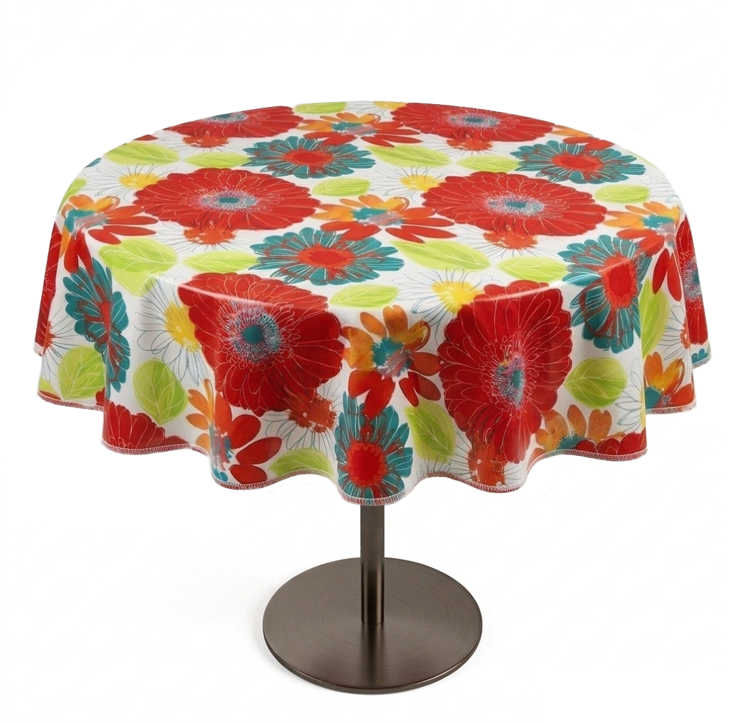 Oil Cloth Tablecloth – Waterproof Oil Cloth Fabric TableCloth (Square/Rectangle)