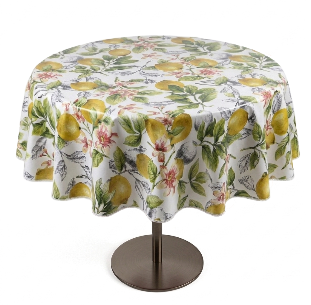 Oil Cloth Tablecloth – Waterproof Oil Cloth Fabric TableCloth (Square/Rectangle)