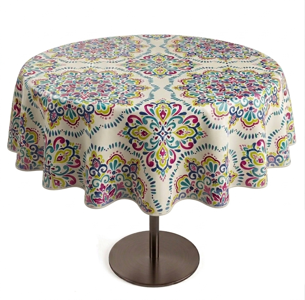 Oil Cloth Tablecloth – Waterproof Oil Cloth Fabric TableCloth (Square/Rectangle)