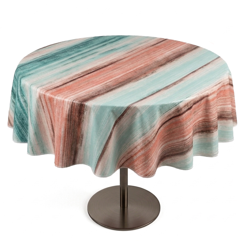 Oil Cloth Tablecloth – Waterproof Oil Cloth Fabric TableCloth (Square/Rectangle)