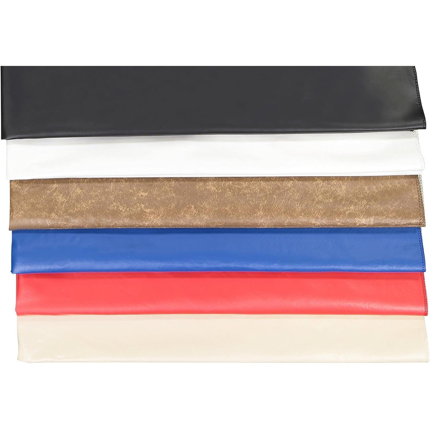 Heavy Duty Flannel Backed Round Vinyl Tablecloth 6 Gauge Thickness, Indoor and Outdoor & Easy to Clean